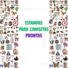 DTF Textil Impressão Country Adesivo Termocolante  Estampa Para Camisetas e Qualquer Tecido Estampas Ja Prontas