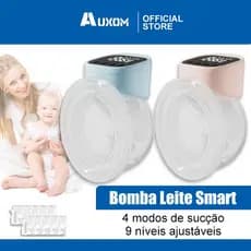 Bomba de Leite Elétrica Portátil Recarregável - Silenciosa, Mãos Livres e Sem Dor