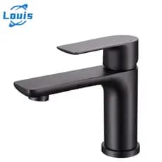 Louis Torneira banheiro lavabo luxo inox cinza escovado
