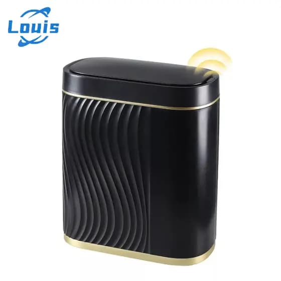 Louis Lixeira Inteligente Com Sensor 8L Recarregável Lixeira Escritorio Banheiro kit Lixeira Cozinha