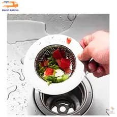 Ralo de Pia para Cozinha Aço Inox Resistente