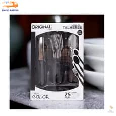 Jogo de Talheres Original Line 25 Peças Aço Inox