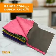 Kit Pano de Microfibra Macia para Lavagem de carro 30x30cm Dupla Face Limpa Automóvel/Moto/Casa（003）