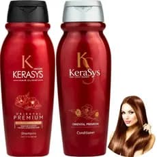 Kerasys RED Camellia Oil Ex Shampoo e condicionador Oriental Premium 200Mml cada