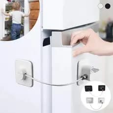Trava De Segurança Com Chave Para Portas Geladeira Armários janelas