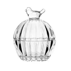 Bomboniere Cristal Bird 8x8x9,5 Cm 20743 Rojemac