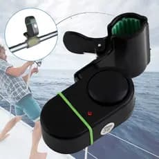 Alarme Para Vara Sonoro De Pesca com Led Pescaria Noturna Prendedor