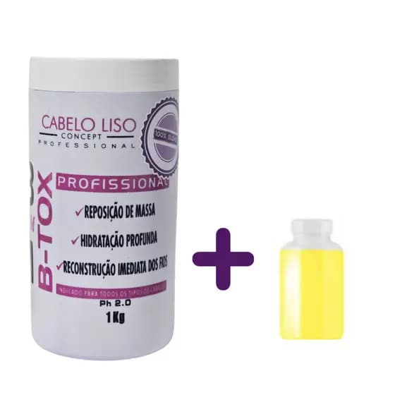 B-TOX Matizador 3 em 1 Cabelo Liso Profissional