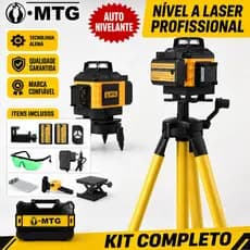 Nível Laser Recarregável 16 Linhas Verde Profissional 3d Autonivelante Com Controle 360 4d