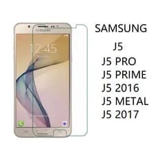 Pelicula de Vidro Temperado Samsung Galaxy J5, J5 PRO, J5 PRIME, J5 2016/J5 METAL, J5 2017