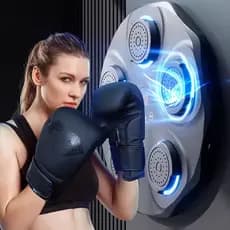 Máquina de boxe musical Bluetooth recarregávele de baixo