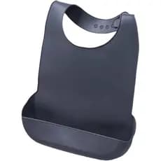 Babador de Silicone para Adultos/Idosos com Coletor de leite Migalhas, Fácil de Limpar, Protetores.
