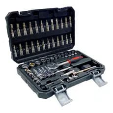 Jogo de Soquete Chave Catraca Combinada Allen Maleta 57 Pcs