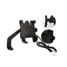 SUPORTE DE CELULAR PARA MOTO COM CARREGADOR  somente para Retrovisor Moto KICOOL