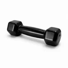 Halter 1kg Sextavado Ferro Fundido Revestido - Funcional e Reabilitação