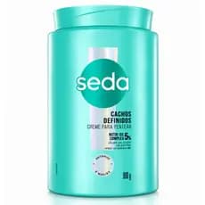 Creme Para Pentear Seda Cachos Definidos 900g Antifrizz Hidratação e Definição