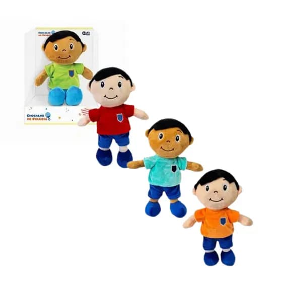 Boneco de Pelúcia com Chocalho - Unik Toys