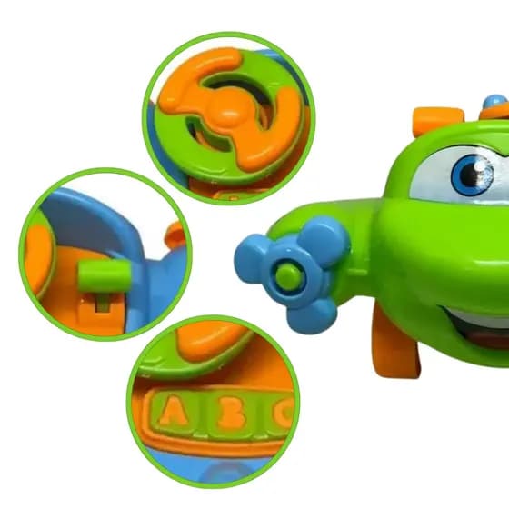 Aviãozinho Baby Plane Verde - JP Brink