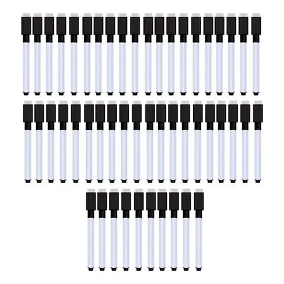 Caneta Apagador Para Quadro Branco Lousa Magnética 130pças