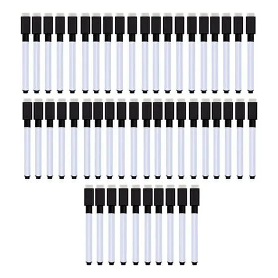 Caneta Apagador Para Quadro Branco Lousa Magnética 120pças