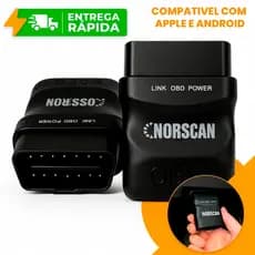 Scanner OBD2 Diagnóstico Ferramenta Bluetooth Carro Car Norscan Premium Leitor de Erros Injeção ECU