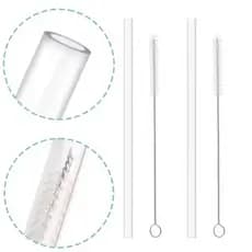 2 Canudos e 2 Escovinhas Limpeza Compatível Copo Stley 40oz ou 1200ML