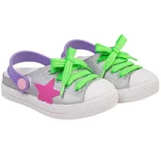 Sandalia Babuche Menina Estrela Infantil Confortavel