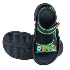 Sandália Infantil Menino Papete Dino Tubarão Casual Confortável