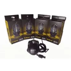 Mouse Gamer Usb Led Rgb 3200 Dpi B-MAX - BM 612 Cor Preto
