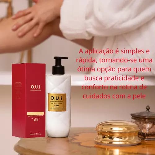 O.U.i Loção Hidratante Desodorante Corporal La Villette 470 400ml
