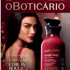 Loção Aveludada Desodorante Corporal Nativa Spa Cereja Rouge 400ml