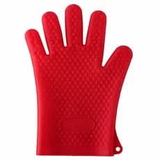 1 Luva cozinha térmica alta temperatura silicone forno fogão lavável até 230 graus