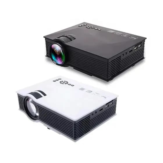 Projetor Wifi Celular Tablet Espelhamento Full HD Video Hdmi Uc68