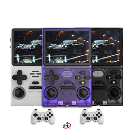 Game Console Portátil M18Pro 15.000 Jogos Vídeo Game Retro Tela IPS 3.5 HDMI 2 Controles