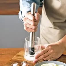 Socador Macerador Caipirinha Inox Amassador Batida Coquetel