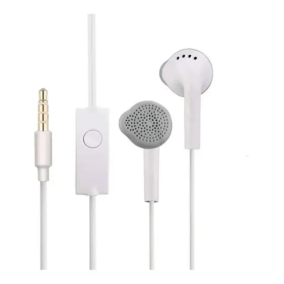 Fone De Ouvido com microfone Branco/Preto K4 K8 K9 K10 K12 Prime J6 J7 J8 A10 A10S A20 G5 Plus K40S K50S k