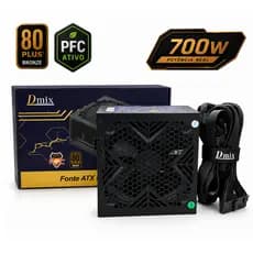 Fonte Atx 700w Real 80 Plus Bronze Bivolt Automática