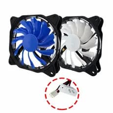 Cooler Fan Colorido C/14 Led 6 Cores 120mm 12cm Gabine Ventilador