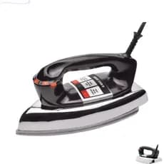 Ferro Passar Roupa A Seco Elétrico 220v Portátil Automático Vfa1110 Alumínio Cromado Antigo Potente