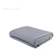 Manta Capa Forro Térmico 107x33cm Metalizado Tabua Passar Roupa Espuma 7mm Ferro Aluminizada