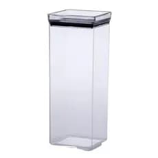 Pote Hermético Lumini Quadrado 2.200ml Paramount Organiza
