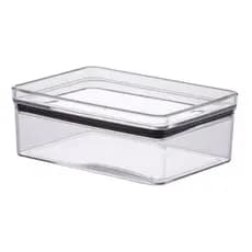 Porta Frios Hermetico Transparente Paramount 770ml Organizador De Armario Cozinha Geladeira Mantimentos