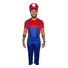 Fantasia Mario Bros Adulto Masculino