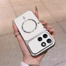 Magnética Capinha é pra Motorola Moto G17 G86 G56 G75 G15 G05 G06 E15 Capa de telefone de couro luxuoso Caixa