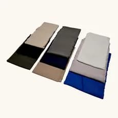 KIT 5 QUILOS BRIM RETALHOS TIRAS CORES NEUTRAS- ARTESANATO , COSTURA E PATCHWORK