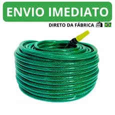 Mangueira De Jardim Reforçada Trançada Completa  Limpeza 50 30 25 20 15 10 5  Metros