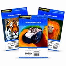 Papel Fotográfico A4 Glossy Brilhante à Prova D’Água Premium MASTERPRINT