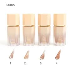 Iluminador Liquido, Sombra Glow Alta Fixação Maquiagem Febella ILU50112