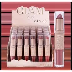 Vivai - Batom Duo Glam 2 Em 1