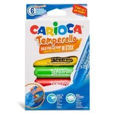 Tinta Guache 06 Cores Temperello Carioca